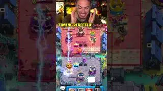 IMPOSSIBILE... TIMING PERFETTO! 👑 #Grax #ClashRoyale #Shorts