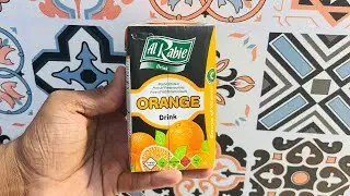 Al Rabie Orange Drink #viral #unboxing #foodie #yummy #foodlover #juice #orange