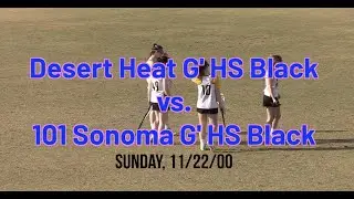 2020 AZ LAX Showdown - Girls Blue Elite Championship - Desert Heat HS G' Blk v 101 Sonoma G'HS Blk