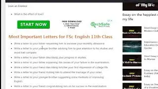 1st year english guess paper 2019