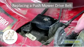 Replacing a Push Mower Drive Belt