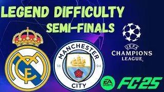 FC 25/REAL MADRID VS MANCHESTER CITY/SEMI-FINALS/COMPETITOR MODE ACTIVATED@realmadrid #fc25