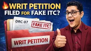 🔥 Fake ITC Case BIG Shock! Writ Petition Dismissed by Delhi HC | GST Update #gst #fakeitc #caselaws 
