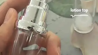 Wholesale Refillable Airless Pump Bottles Silver Matte