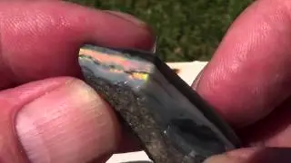Black Opal Mintabie Gem Bar