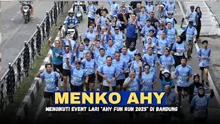 Menko AHY Mengikuti Event Lari 