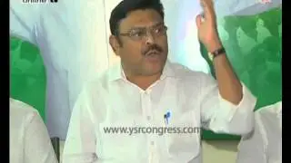 YSRCP Spokesperson Ambati speaks on TDP Govt. Illegal Police cases on YSRCP leaders - 17th Nov 2015