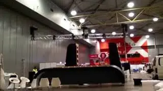 Exhibition Stand Build - Doosan Mobility Stand @ World of Drones & Robotic Congress 2020