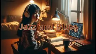Smooth Jazz & Blues Lofi Mix - Relaxing Study & Chill Music
