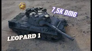 RANDOMOWE BITWY #3 LEOPARD 1. 11 KILLS 7,5K DMG