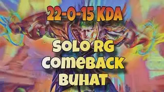 Solo RG - Comeback Buhat Game #mobilelegends #mlbb 