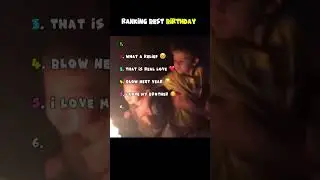 Ranking Birthday Candle Wars! 😂 #Shorts