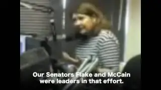 Kirkpatrick Praises John McCain's Immigration Reform Leadership