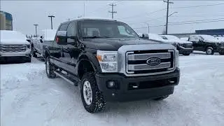 2016 Ford Super Duty F-350 SRW Platinum Review - Wolfe GMC Buick Edmonton