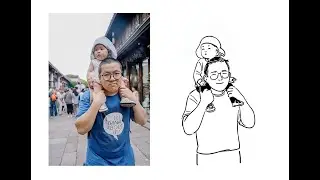 Convert photo to line drawing style or any style by comfyui!