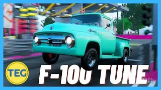 Ford F-100 Wheelie Drag Tune in Forza Horizon 4
