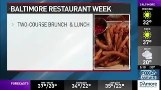 Baltimore County Restaurant Week 1/17/20