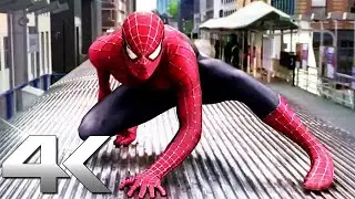 SPIDER MAN Vs OCTOPUS  Subway Fight Scene  4K ᴴᴰ
