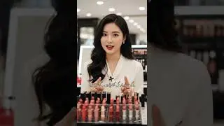 #DreamScreenAI very beautiful Korean girl explaining ... #makeuptutorial