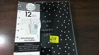 Walmart Clearance Haul // The Happy Planner