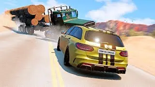 Realistic Car Crashes and Overtakes #10 🔥 BeamNG.Drive