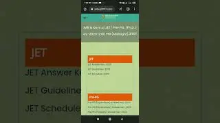 jet/pre pg/PhD 2023 Au Jodhpur Last Date Of Answer key Question Chalange Last Date Jet 2023 Update.