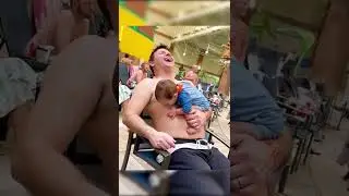 Nursing Baby Fail - Baby Trying To Breastfeed To Dad 😅☺️🥰|| Babies Funny Short Video #tiktok #shorts