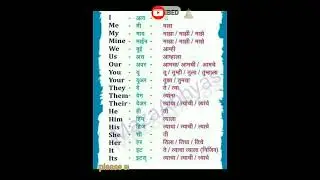 Helping verb English In Marathi/सहायकारी क्रियापद/ English grammar/by maza Abhyas
