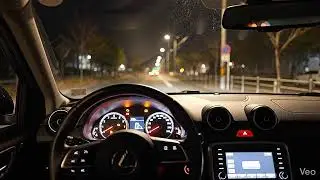 Quiet Urban City Night Ambience with Gentle Nighttime City Sounds