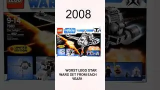 The WORST LEGO Star Wars Set From Each Year! 1999-2009 #legostarwars #shorts
