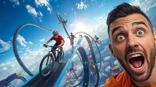 🚲 BMX Space Cycle Game Gameplay 😱 | Space Mein Cycle Stunt | Viral Game