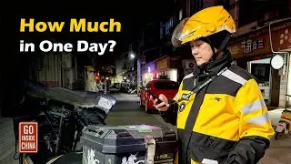 How Much Does a Delivery Rider in China Make in One Day?