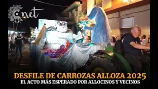 Desfile de CARROZAS | Fiestas ALLOZA 2025