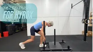 Sled Push for Hyrox