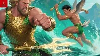 🌊 Аквамен против Нэмора &ndash; Король Атлантиды против Морского Монарха из вселенной Marvel 🐉⚔️