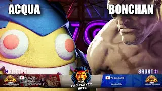SF6 ☆ ACQUA (Blanka) VS Bonchan (Sagat) ☆ Pro Level Set