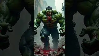 HORROR VERSION OF HULK RED HULK AND GHOST RIDER #shorts