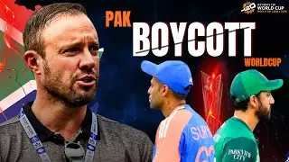 AB de Villiers Breaks Silence on Pak Boycott After ICC Out Bangladesh!