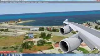 LTBA to LICJ|Istanbul to Palermo|UPS Airlines Cargo Ops|Boeing 744F|Part II - landing RW25
