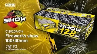 C12820F/C14 Fireworks show 128/20mm | Klasek pyrotechnics