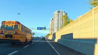 Smooth Morning Drive on O&rsquo;Connor, Don Valley Parkway & Highway 401 | Toronto 4K Drive