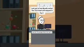 Pt 1 Turning 70s be like 😅 #animation #funnyvideo #gplus #comedy