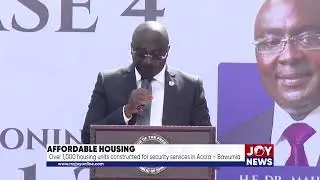 Affordable housing: Over 1,000 housing units constructed for security services in Accra - Bawumia