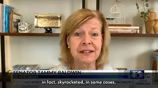 WFRV: Sen. Baldwin Pushes to Lower Cost of Prescription Drugs, Sponsors Affordable Insulin Now Act