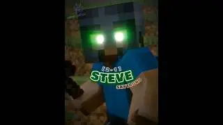 Steve vs Steve #skytrohd #krefix #gustheirongolem #minecraftmovie #vsedit #stevewar #edit