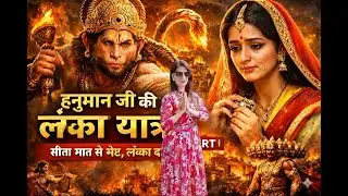 सीता माता से हनुमान जी की पहली भेंट|Ramayan Part 6 |Hanuman Ji in Lanka| Sita Mata Milap|Lankadahan