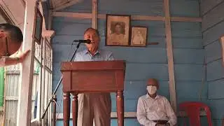 Speech of Comrade L Iboyaima CPI leader.