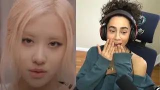 model reacts to ROS&Eacute; - number one girl (performance video)