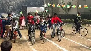 Slow cycle race // Game competition 
