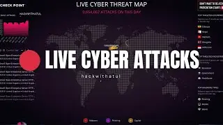 Live Cyber Attacks Happens All Over The World ! #cyberawareness #ethicalhacker #hacker #tech